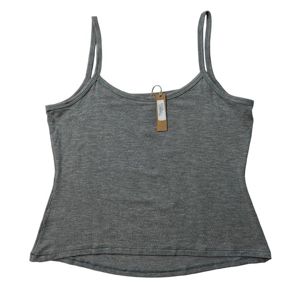 SKIMS Sleep Tank Top Heather Gray Womens XL - Picture 4 of 12
